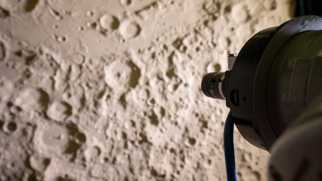 Camera used to validate relative terrain navigation algorithms in ASTRA laboratory