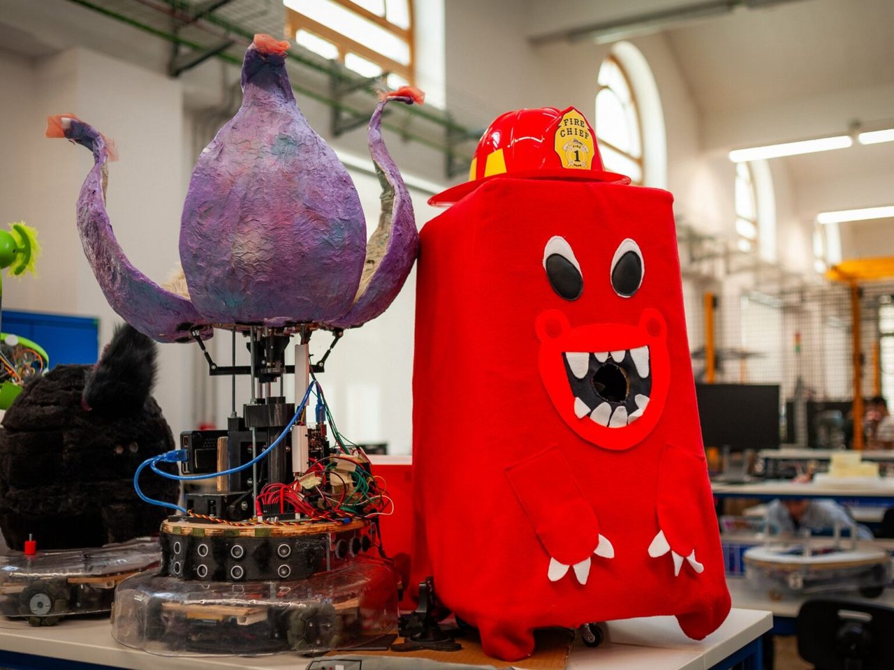 Due robot interattivi