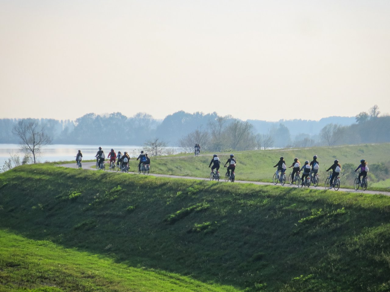 VENTO cycle path in the Lodi area 