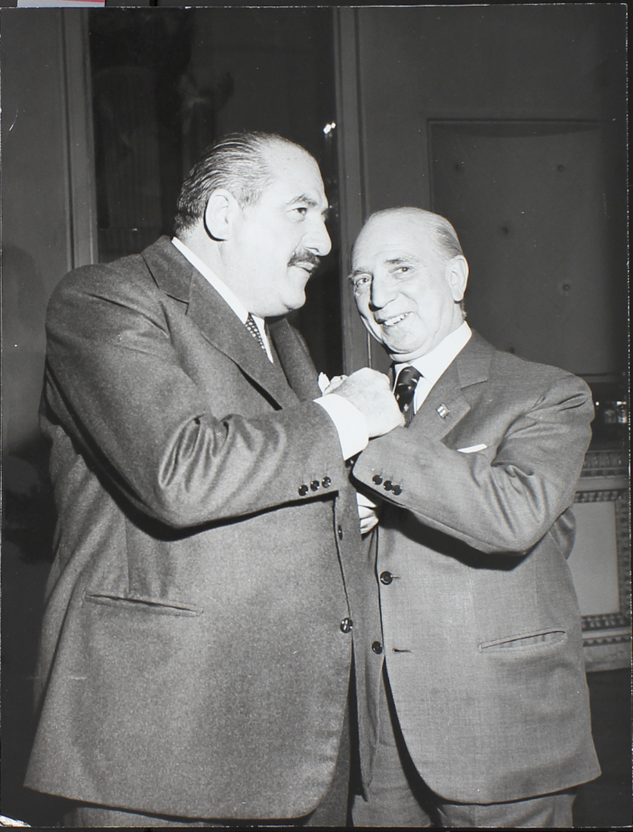 Luigi Lorenzo Secchi con Paolo Grassi