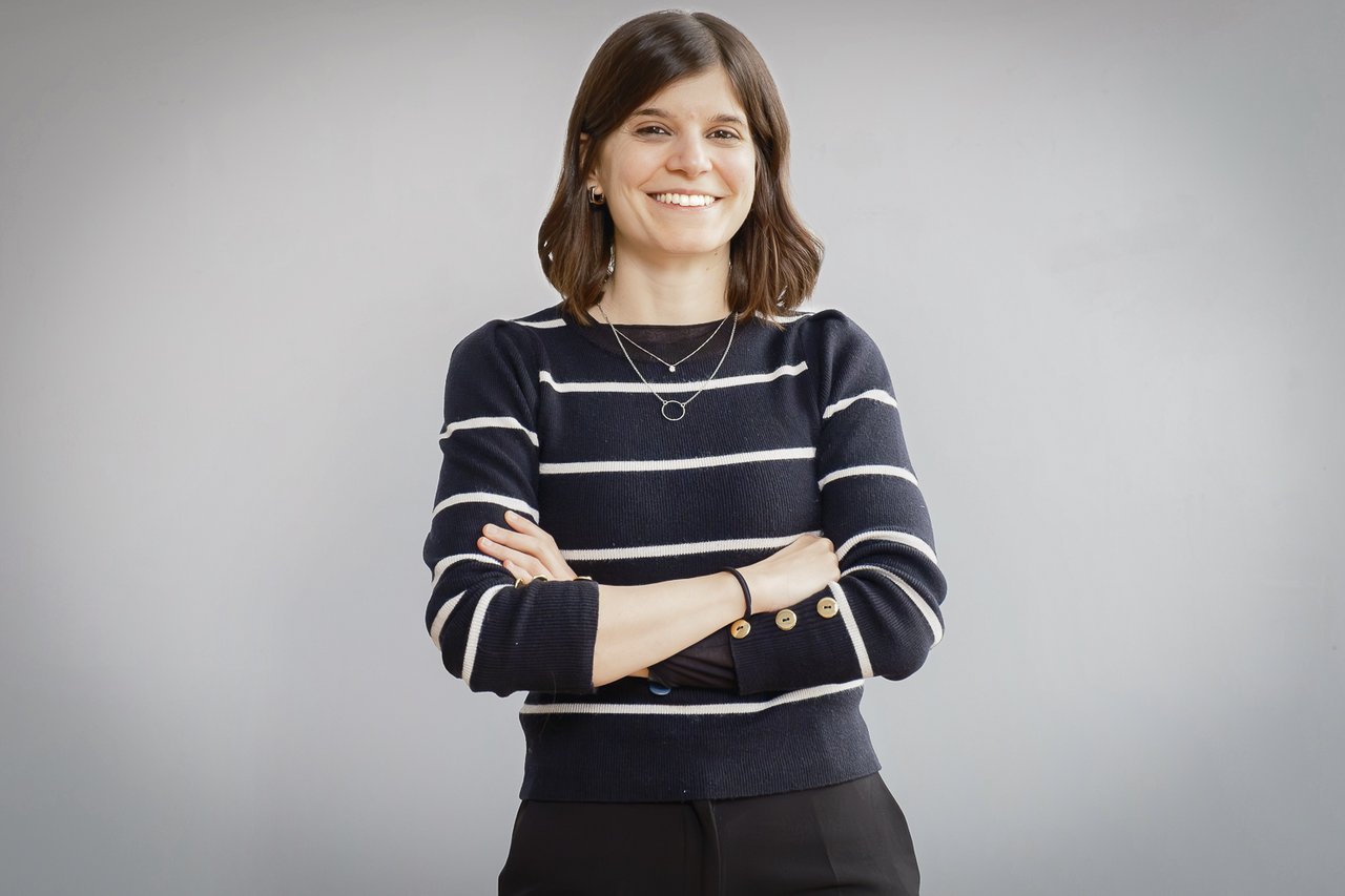 Foto profilo a tre quarti della professoressa Federica Ciccullo.