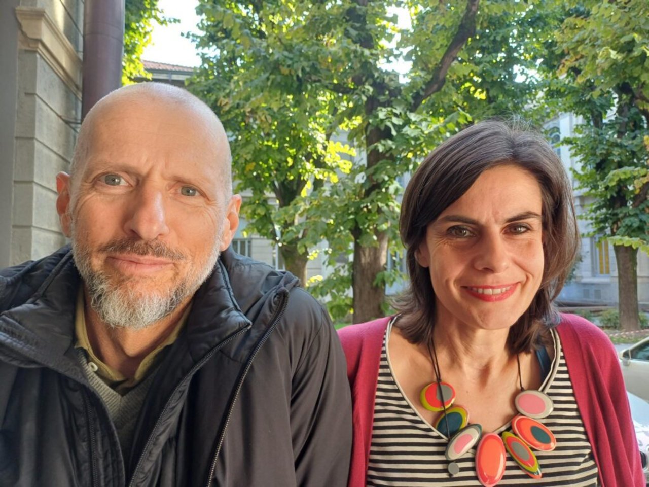 Andrea Di Franco e Francesca Piredda