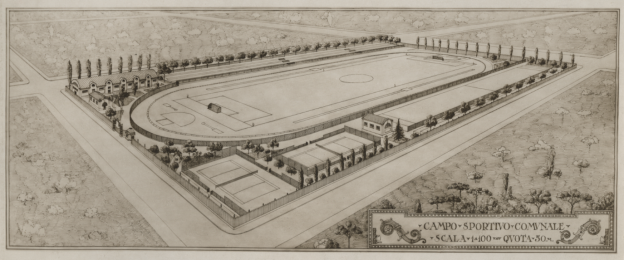 Il progetto del Centro Sportivo Giuriati