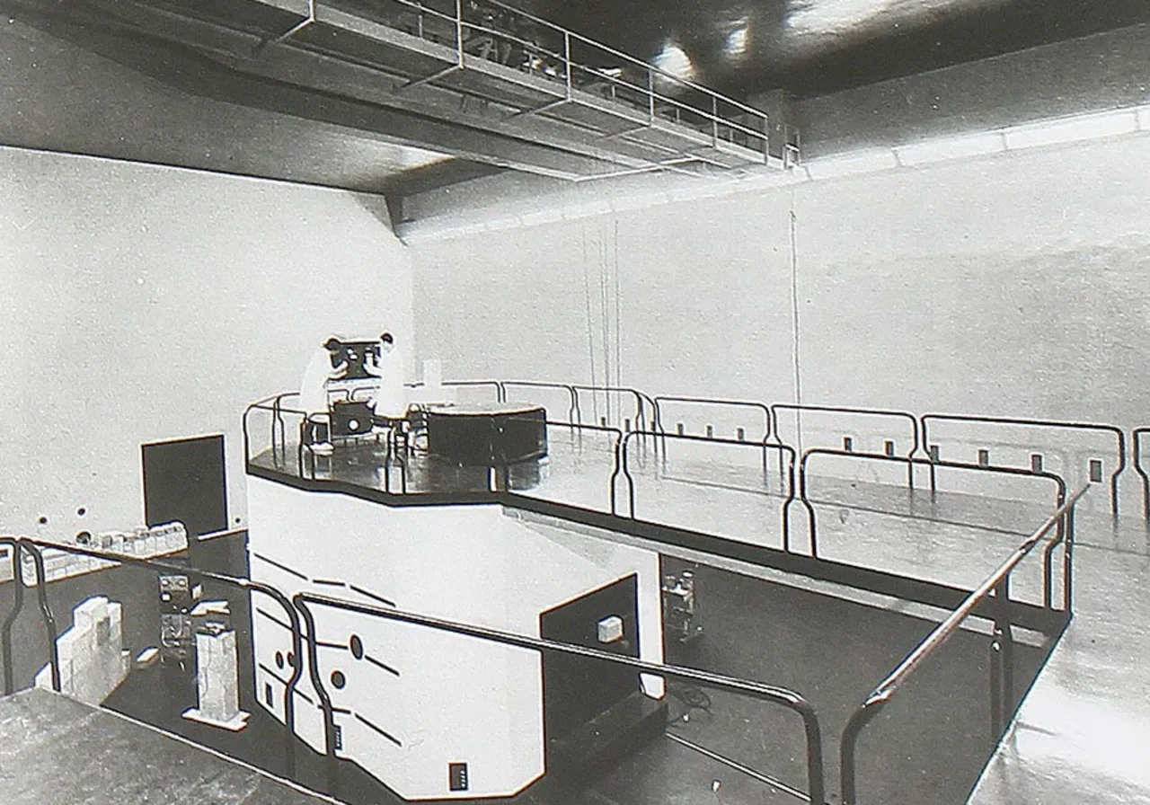 Control room del reattore nucleare