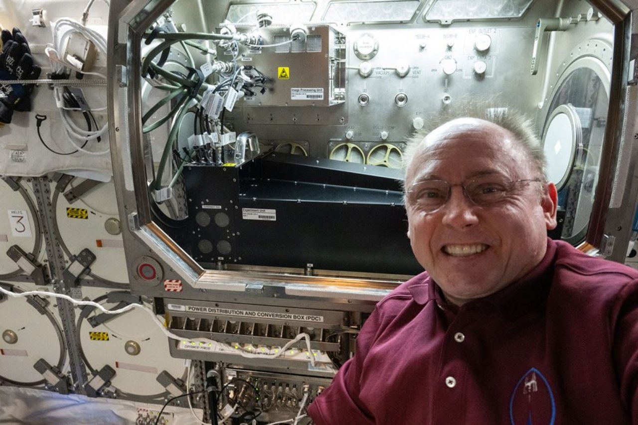 NASA astronaut Mike Fincke