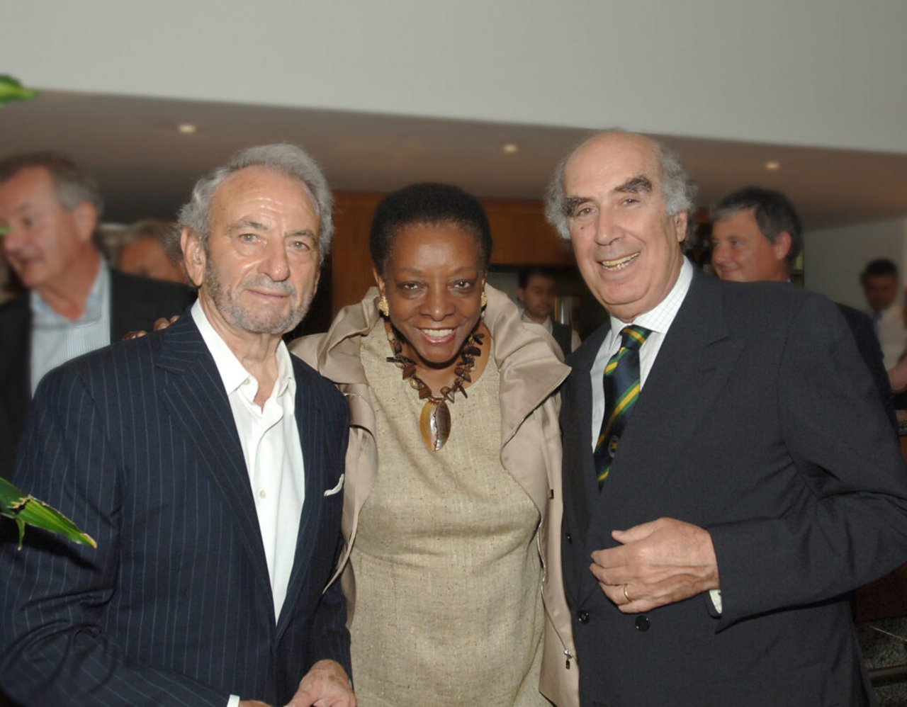 Marva Griffin, Piero Busnelli e Manlio Armellini