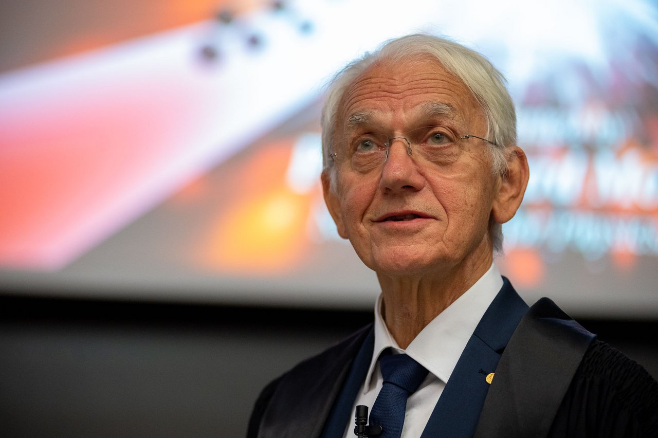 Milano, 21 ottobre 2022 – Laurea honoris causa a Gerard Mourou (Nobel per la Fisica nel 2018) in Ingegneria Fisica – foto di Matteo Bergamini, © Lab Immagine Design POLIMI, Politecnico di Milano