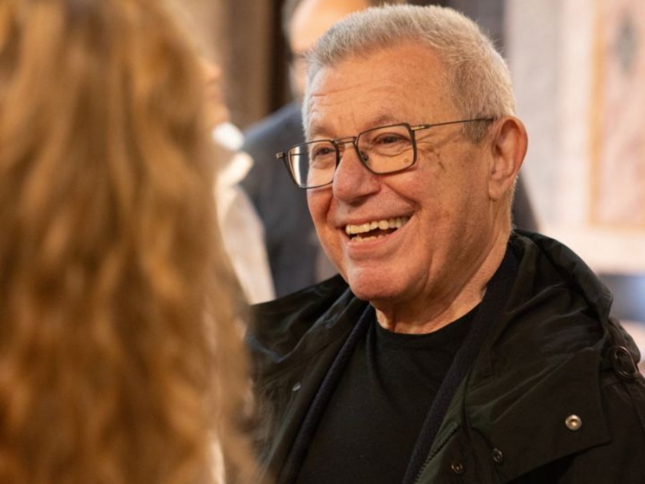 Daniel Libeskind at the opening event of MANTOVARCHITETTURA 2025 © Giuseppe Gradella 2025 for MANTOVARCHITETTURA