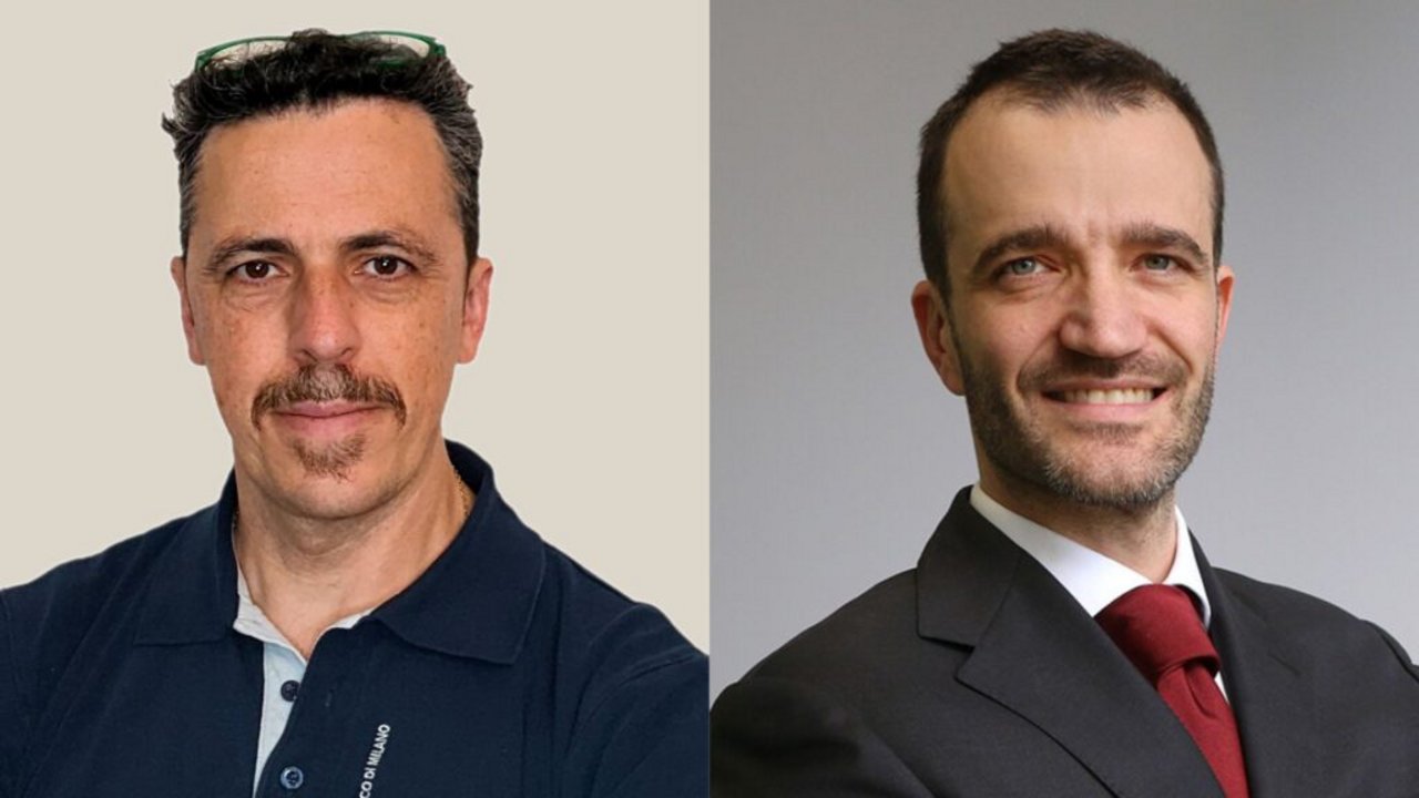 Matteo Matteucci (left) and Filippo Renga