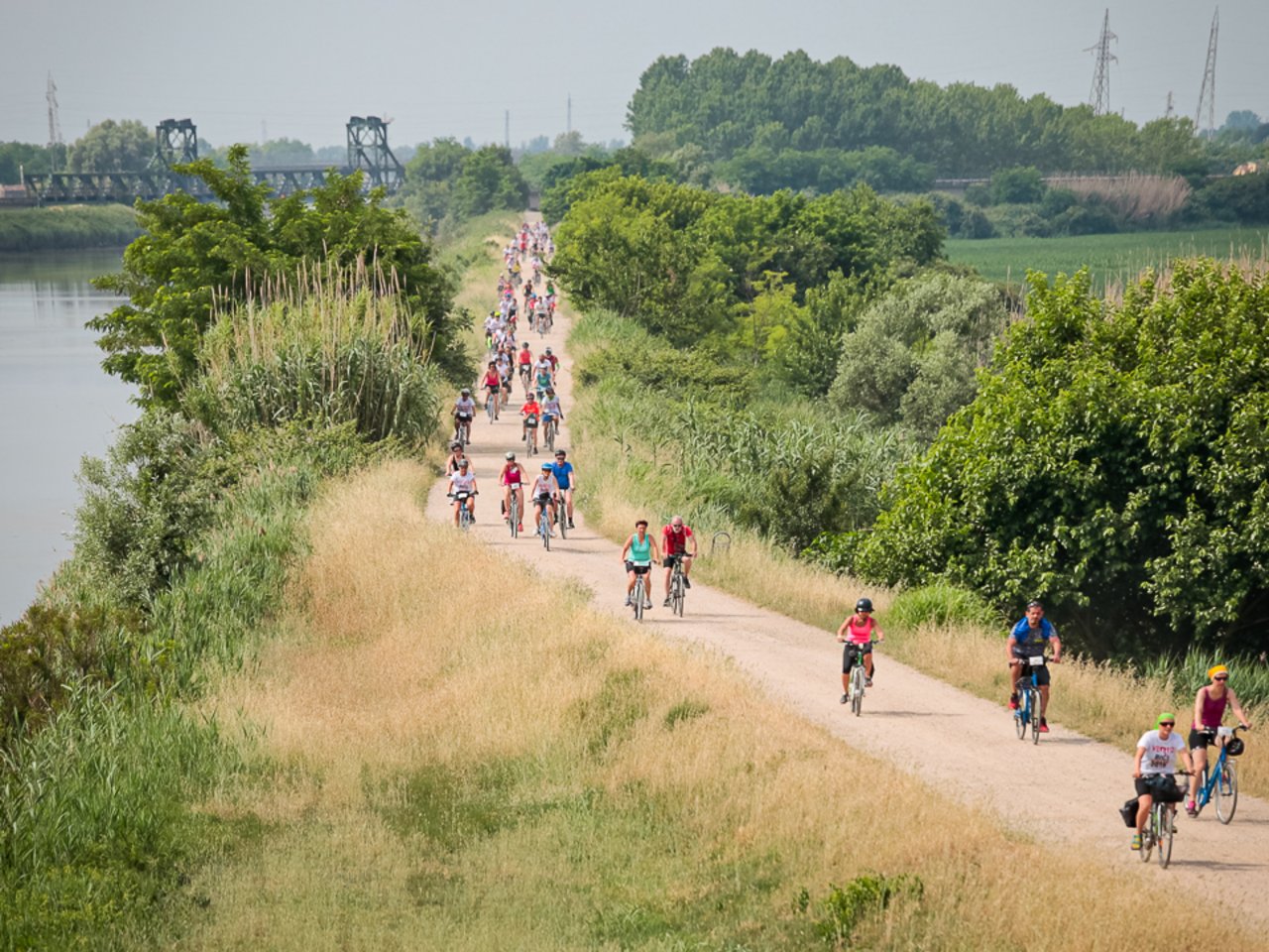 VENTO cycle path in Loreo (RO)