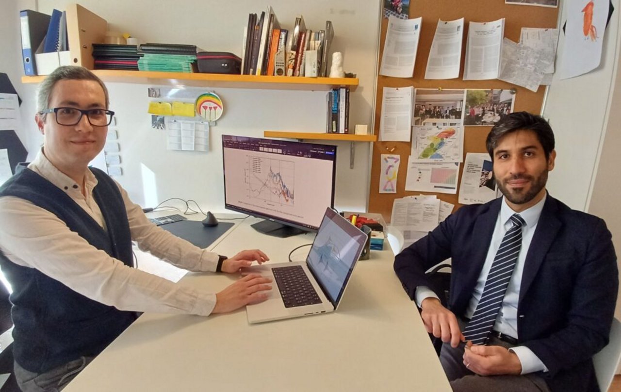 Hasan Ceylan (left) and Alper Kanyilmaz