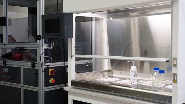 Cappa chimica e macchina per l’elettrospinning
