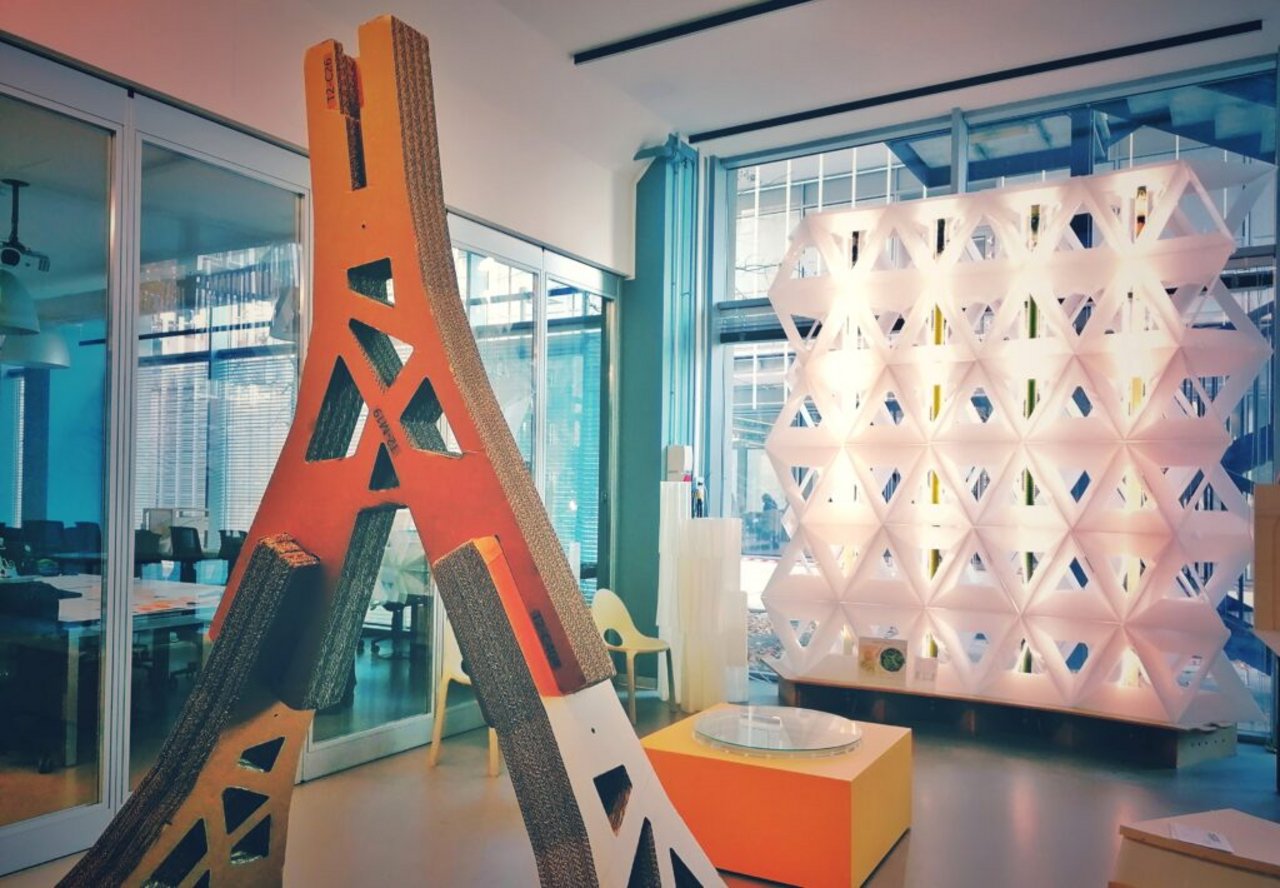 L’ingresso del MaBa.SAPERLab del DABC – Dipartimento di Architettura, Ingegneria delle Costruzioni, Ambiente Costruito
