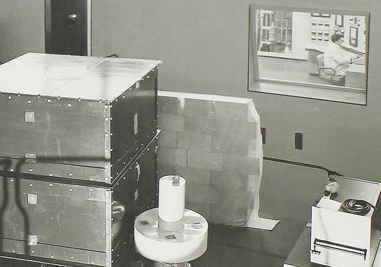 Control room del reattore nucleare 
