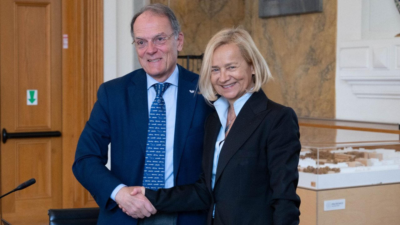 Giuseppe Redaelli e Donatella Sciuto