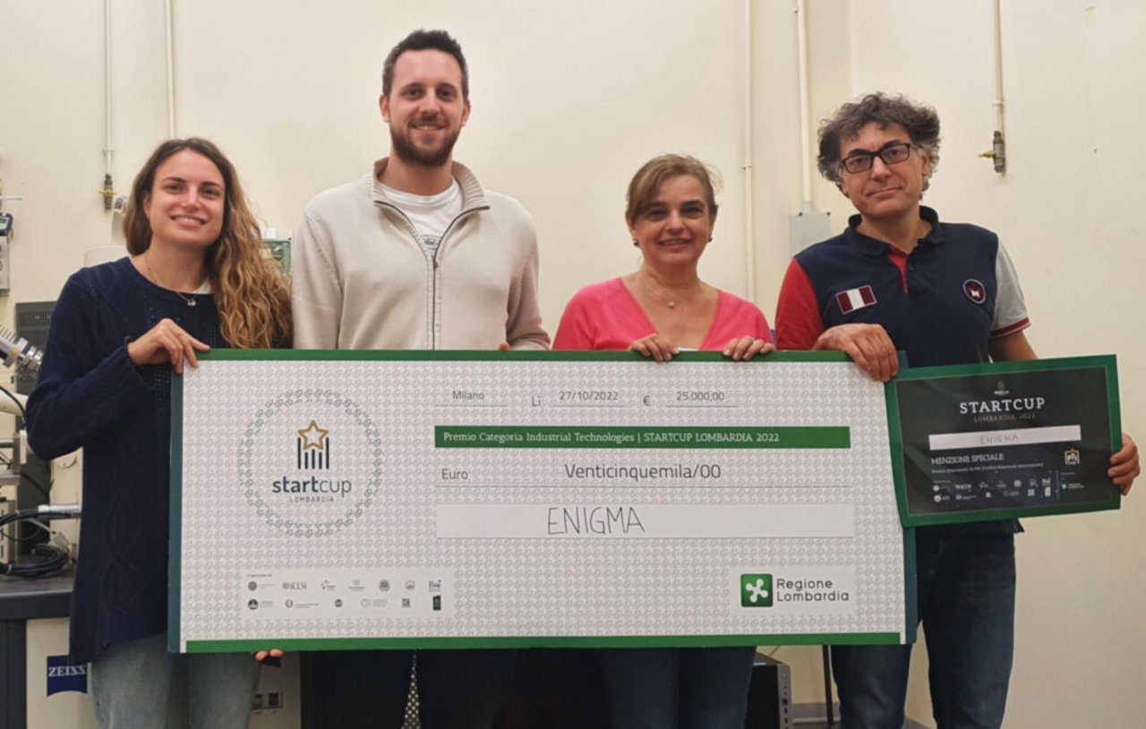 ENIGMA wins Startcup Lombardia 2022
