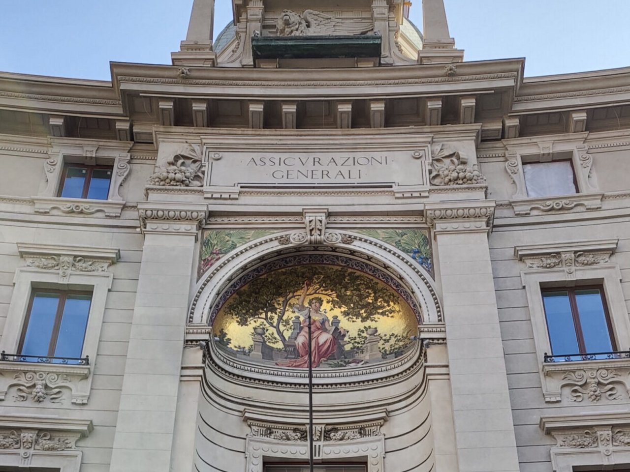 Dettaglio di Palazzo Venezia