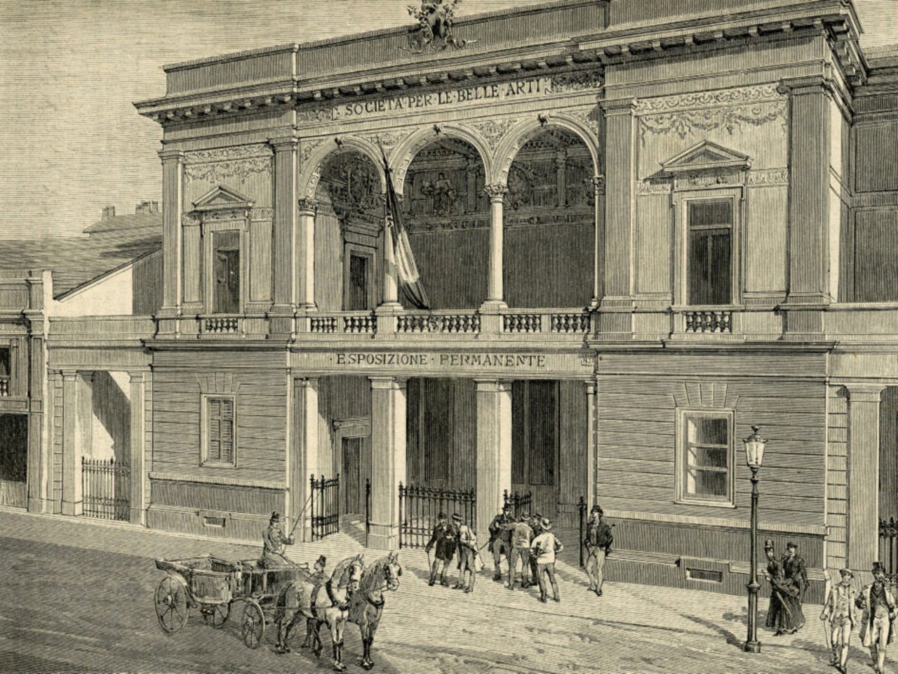 Milano palazzo della Permanente