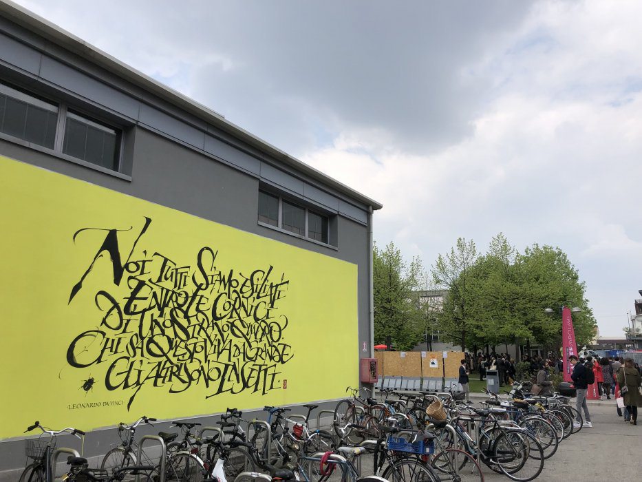 Murales al campus Bovisa Candiani