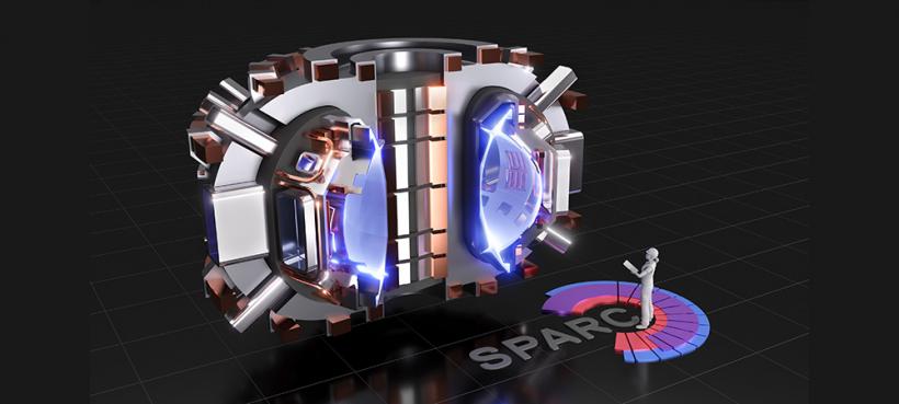 Rendering of SPARC, a compact, high-field, DT burning tokamak, currently under design by a team from the Massachusetts Institute of Technology and Commonwealth Fusion Systems. It's mission is to create and confine a plasma that produces net fusion energy. CAD rendering by T. Henderson, CFS/MIT-PSFC​