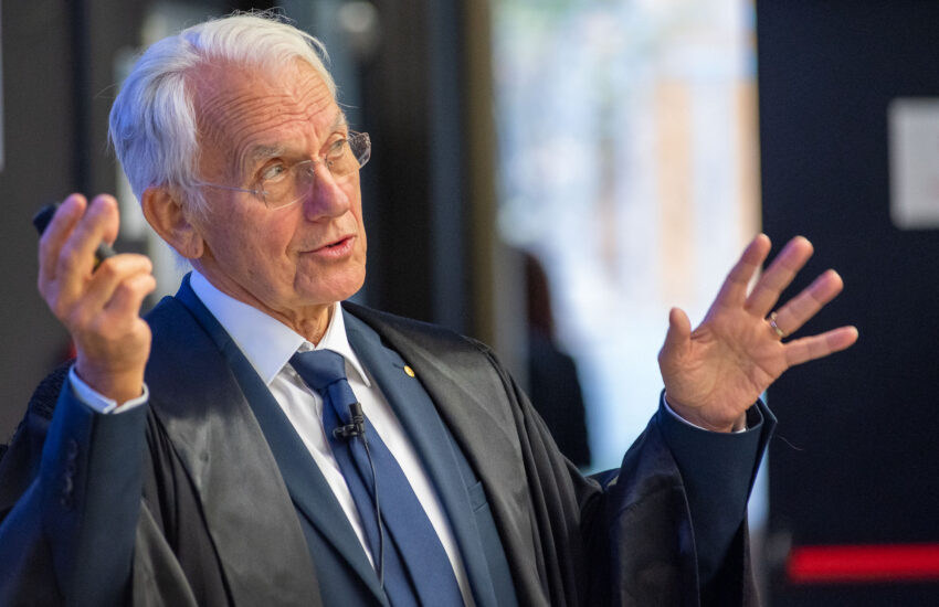 Il Premio Nobel Gérard Mourou laureato ad honorem dal Politecnico di Milano