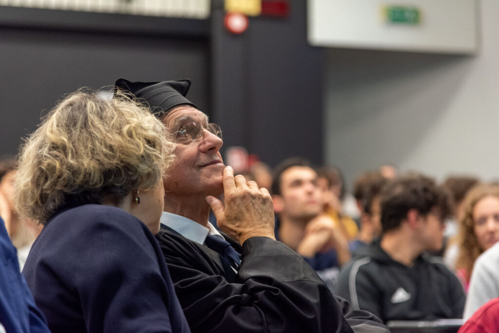 Milano, 21 ottobre 2022 Laurea honoris causa a Gerard Mourou (Nobel per la Fisica nel 2018) in Ingegneria Fisica