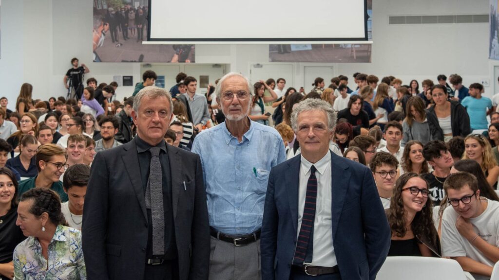 Emilio Faroldi, Renzo Piano and Andrea Campioli