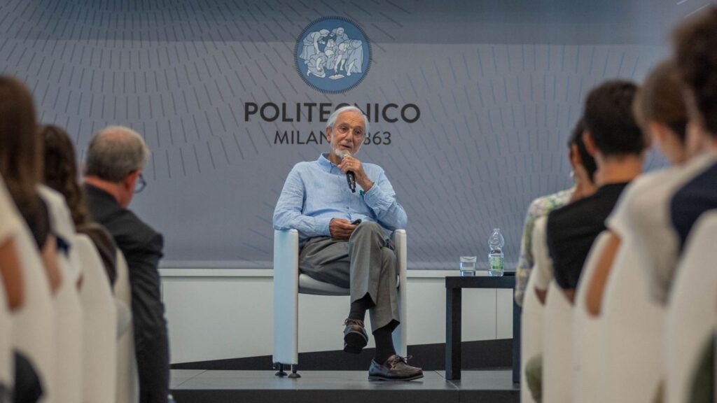 Renzo Piano's lecture with Architecture first-year students