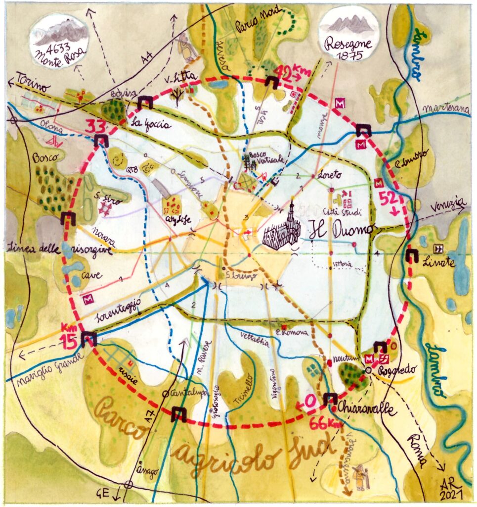 AbbracciaMI map