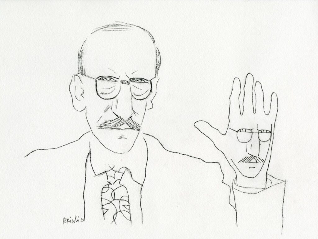 Portrait of Saul Steinberg