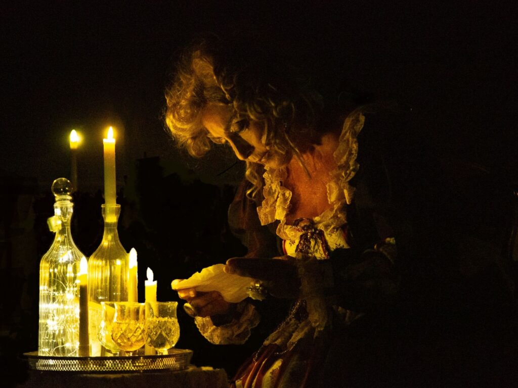 Maria Eugenia D’Aquino interpreta Maria Gaetana Agnesi.