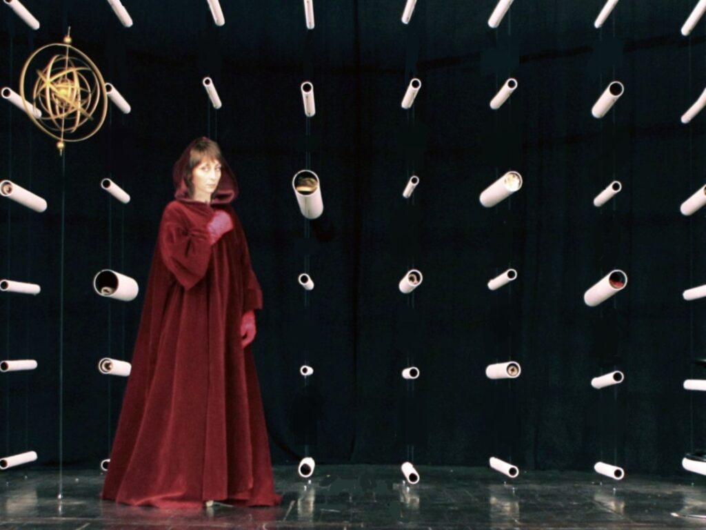 Maria Eugenia D’Aquino interpreta Ipazia. Ph Andrea Balossi Restelli